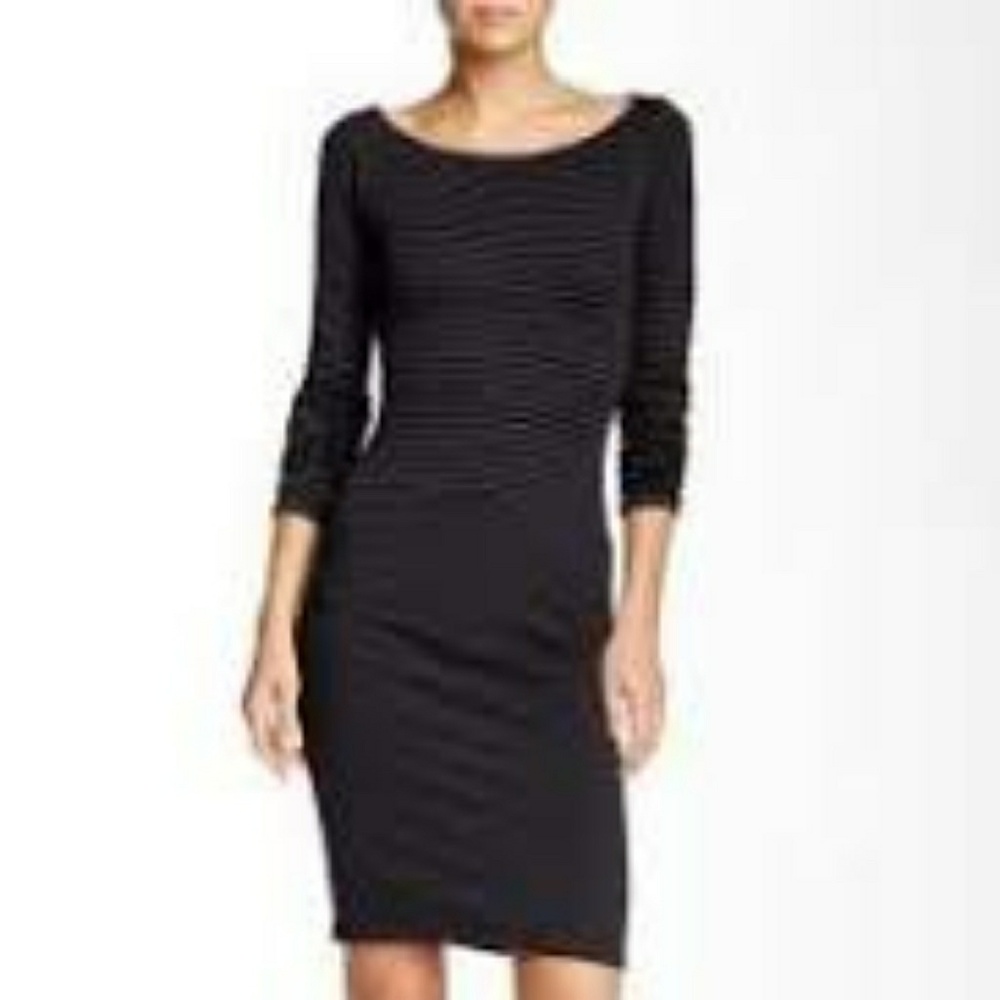 Michael Stars Jersey Long Sleeve Dress